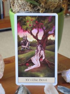 crystal visions tarot the devil