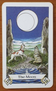 the moon tarot card the moon tarot card