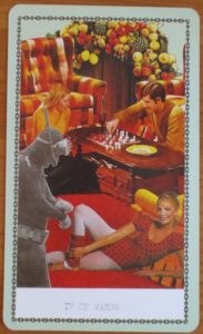 frau grand duchess tarot four wands