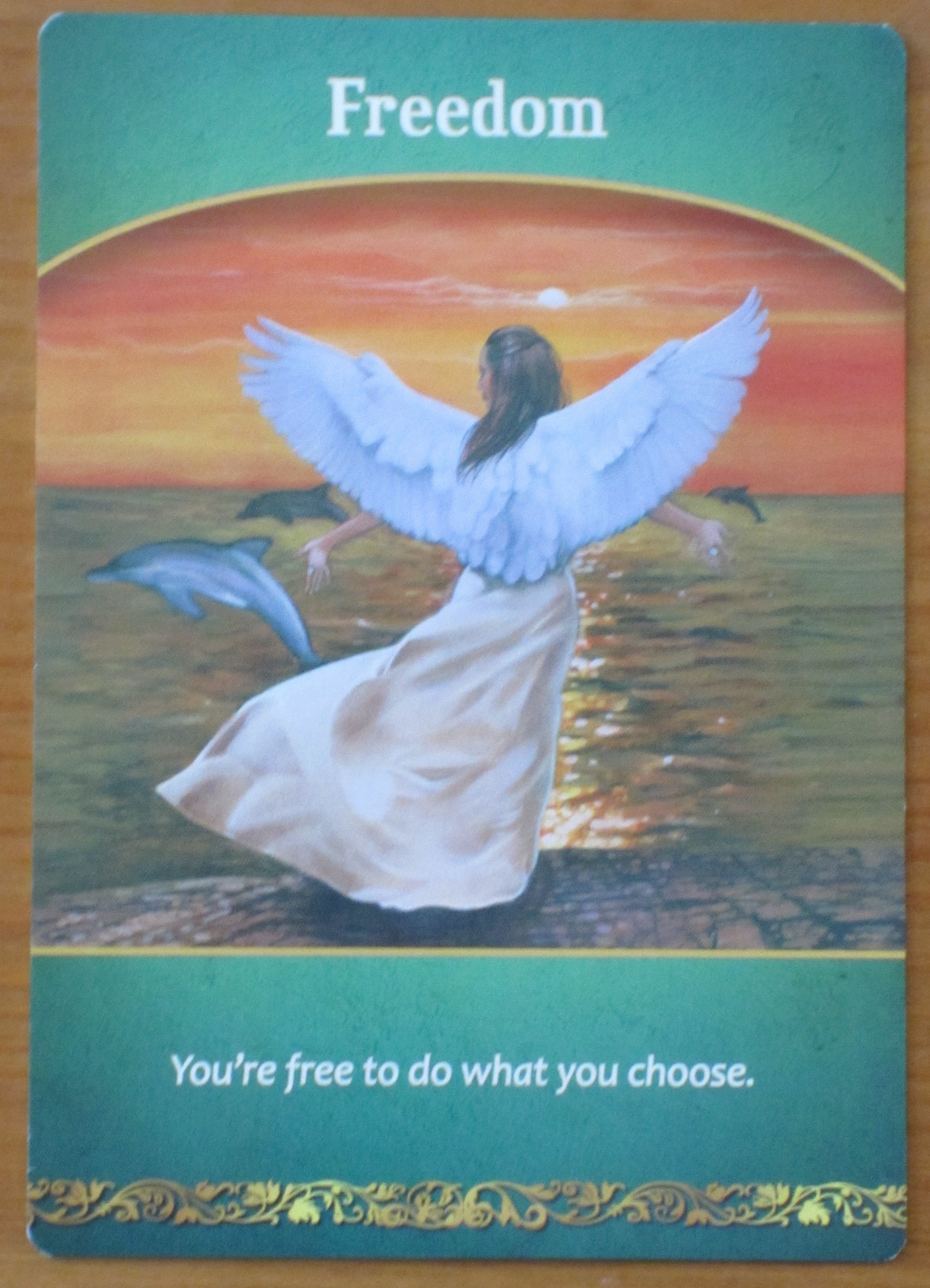 freedom Daily Tarot Girl