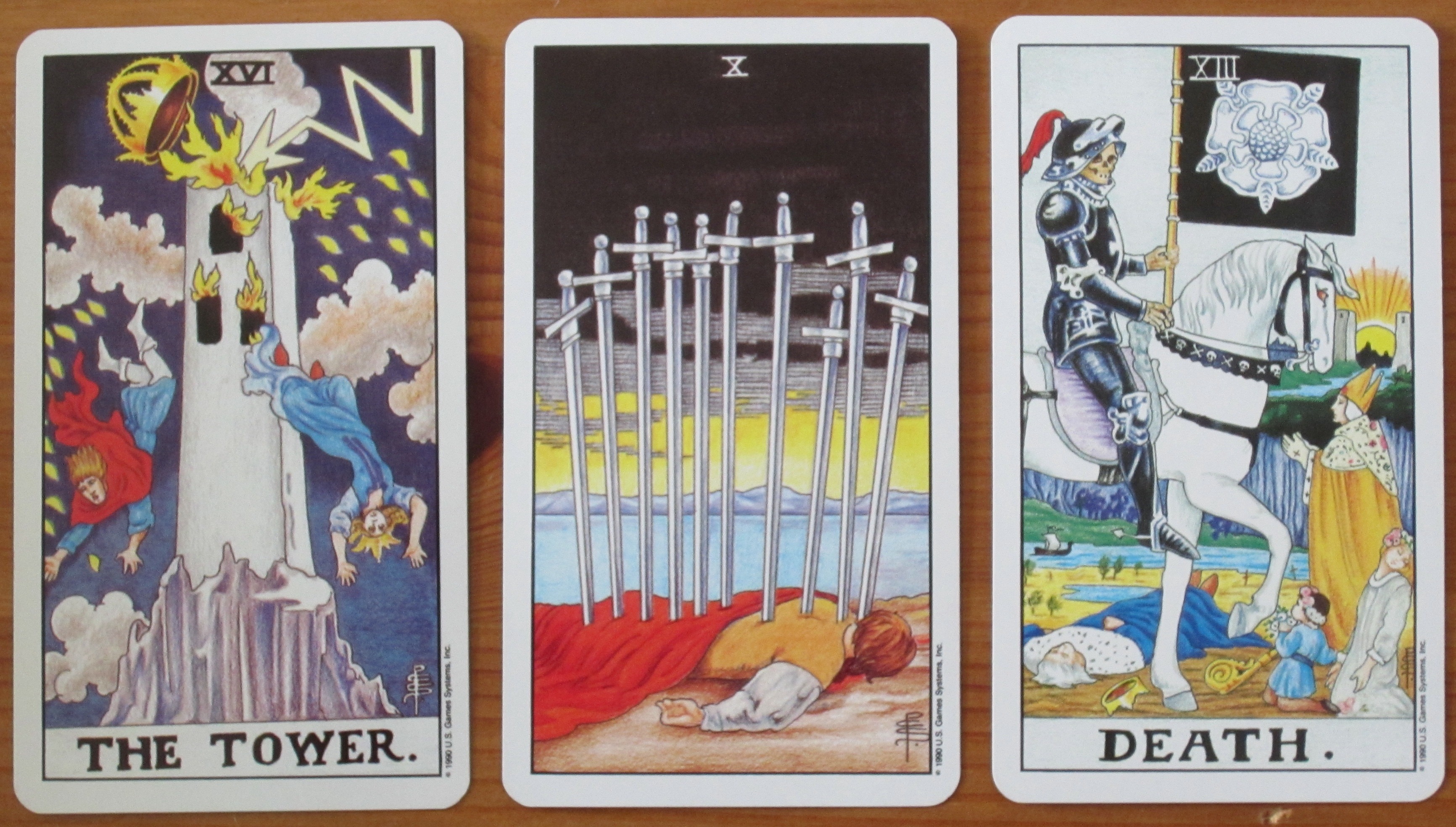 negativetarotcards Daily Tarot Girl